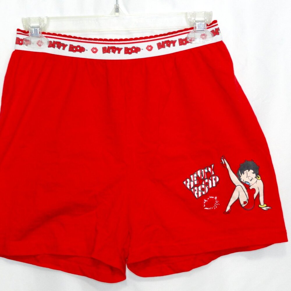 2 for $15 Betty Boop Red Y2k Lounge Sleepwear Pajama Shorts Women's Size Medium